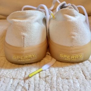 Sperry Sneakers womens 7 - cream colored